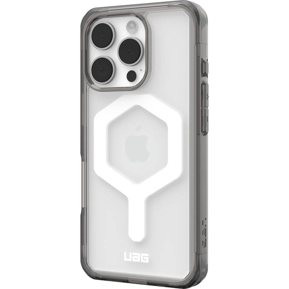Etui pancerne Urban Armor Gear Plyo MagSafe do Apple iPhone 16 Pro, przezroczysto-białe